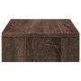 Brown oak wood screen stand engineering 50x27x10 cm by , Computer bases and risers - Ref: Foro24-854649, Price: 18,61 €, Disc...