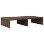 Brown oak wood screen stand engineering 50x27x10 cm by , Computer bases and risers - Ref: Foro24-854649, Price: 18,61 €, Disc...
