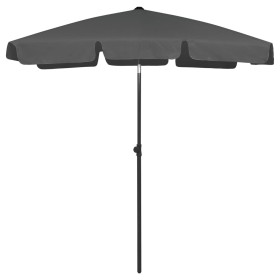 Anthrazitgrauer Sonnenschirm 180x120 cm von vidaXL, Sonnenschirme - Ref: Foro24-314721, Preis: 33,77 €, Rabatt: %