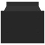Engineered wood black screen stand 50x27x20 cm by , Computer bases and risers - Ref: Foro24-854779, Price: 23,46 €, Discount: %