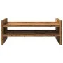 Aged wood screen stand engineering 50x27x20 cm by , Computer bases and risers - Ref: Foro24-854785, Price: 22,45 €, Discount: %