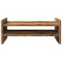 Holz-Bildschirmständer in verwitterter Ingenieurstechnik, 50x27x20 cm. von , Computersockel und -erhöhungen - Ref: Foro24-854...