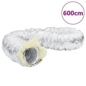 Insulated aluminum ventilation duct 6 m long Ø15 cm by , air ducts - Ref: Foro24-4008072, Price: 42,76 €, Discount: %