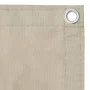 Toldo para balcón tela oxford beige 75x300 cm de vidaXL, Sombrillas - Ref: Foro24-134936, Precio: 19,25 €, Descuento: %