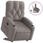 Reclining and elevating armchair in gray taupe fabric by , Armchairs - Ref: Foro24-3204718, Price: 269,99 €, Discount: %