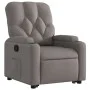 Reclining and elevating armchair in gray taupe fabric by , Armchairs - Ref: Foro24-3204718, Price: 283,14 €, Discount: %