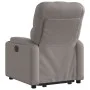 Reclining and elevating armchair in gray taupe fabric by , Armchairs - Ref: Foro24-3204718, Price: 283,14 €, Discount: %