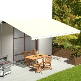 Ersatzstoff für Cremefarbenes Sonnensegel 6x3,5 m von vidaXL, Markisen - Ref: Foro24-311934, Preis: 83,16 €, Rabatt: %