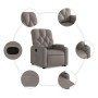 Reclining and elevating armchair in gray taupe fabric by , Armchairs - Ref: Foro24-3204718, Price: 269,99 €, Discount: %