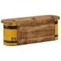 Storage bench/Sideboard made of solid recycled wood 120x30x40 cm by , Banks - Ref: Foro24-352782, Price: 232,56 €, Discount: %