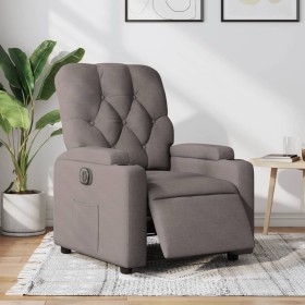 Elektrischer Relaxsessel aus grauem Taupe-Stoff. von , Sessel - Ref: Foro24-3204694, Preis: 246,44 €, Rabatt: %