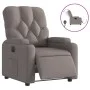 Elektrischer Relaxsessel aus grauem Taupe-Stoff. von , Sessel - Ref: Foro24-3204694, Preis: 249,71 €, Rabatt: %