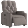 Sillón reclinable eléctrico tela gris taupé de , Sillones - Ref: Foro24-3204694, Precio: 246,34 €, Descuento: %