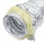 Insulated aluminum ventilation duct 6 m long Ø10 cm by , air ducts - Ref: Foro24-4008070, Price: 40,35 €, Discount: %