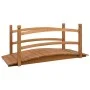 Puente para jardín madera maciza de abeto 140x60x60 cm de vidaXL, Puentes de jardín - Ref: Foro24-313890, Precio: 183,22 €, D...