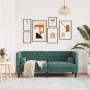 Zweiplätziges Chesterfield-Sofa mit dunkelgrünen Samtkissen. von , Sofas - Ref: Foro24-372685, Preis: 308,97 €, Rabatt: %
