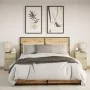 Bedside tables with LED lights, 2 units, engineered wood in Sonoma oak. by , Nightstands - Ref: Foro24-852003, Price: 85,38 €...