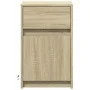 Bedside tables with LED lights, 2 units, engineered wood in Sonoma oak. by , Nightstands - Ref: Foro24-852003, Price: 85,38 €...