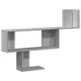 Engineered wood Sonoma gray wall shelf 100x15x70 cm by , Shelves and shelves - Ref: Foro24-853196, Price: 38,50 €, Discount: %