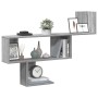 Wandregal aus Sonoma-Grau mit einer Größe von 100x15x70 cm. von , Regale und Regale - Ref: Foro24-853196, Preis: 39,22 €, Rab...