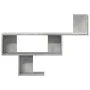 Engineered wood gray concrete wall shelf 100x15x70 cm by , Shelves and shelves - Ref: Foro24-853194, Price: 35,99 €, Discount: %