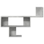 Estante de pared madera ingeniería gris hormigón 100x15x70 cm de , Estantes y estanterías - Ref: Foro24-853194, Precio: 36,64...