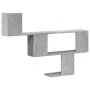 Engineered wood gray concrete wall shelf 100x15x70 cm by , Shelves and shelves - Ref: Foro24-853194, Price: 35,99 €, Discount: %