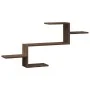 Estante de pared madera ingeniería marrón roble 104x15x49 cm de , Estantes y estanterías - Ref: Foro24-853206, Precio: 29,79 ...