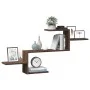 Estante de pared madera ingeniería marrón roble 104x15x49 cm de , Estantes y estanterías - Ref: Foro24-853206, Precio: 29,79 ...