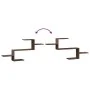 Estante de pared madera ingeniería marrón roble 104x15x49 cm de , Estantes y estanterías - Ref: Foro24-853206, Precio: 29,79 ...