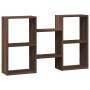 Wandregal aus braunem Eichenholz, 96x18x60 cm. von , Regale und Regale - Ref: Foro24-853233, Preis: 43,12 €, Rabatt: %