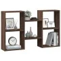Wandregal aus braunem Eichenholz, 96x18x60 cm. von , Regale und Regale - Ref: Foro24-853233, Preis: 42,40 €, Rabatt: %