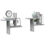 Estante de pared 2 uds madera ingeniería gris Sonoma 38x12x38cm de , Estantes y estanterías - Ref: Foro24-853250, Precio: 21,...