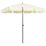 Sand yellow beach umbrella 200x125 cm by vidaXL, Umbrellas - Ref: Foro24-314727, Price: 44,53 €, Discount: %