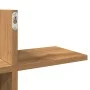 Estante pared madera ingeniería roble artisan 124,5x18x60,5 cm de , Estantes y estanterías - Ref: Foro24-853271, Precio: 40,8...