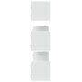 Wandregale 2 Stück weißes Ingenieurholz 80x18x18 cm von , Regale und Regale - Ref: Foro24-853290, Preis: 32,16 €, Rabatt: %
