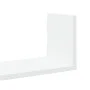 Wall shelves 2 units white engineered wood 80x18x18 cm by , Shelves and shelves - Ref: Foro24-853290, Price: 33,78 €, Discoun...