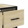 TV stand made of engineered wood and Sonoma oak metal, measuring 60x31x39.5 cm. by , TV Furniture - Ref: Foro24-848910, Price...
