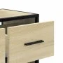 TV stand made of engineered wood and Sonoma oak metal, measuring 60x31x39.5 cm. by , TV Furniture - Ref: Foro24-848910, Price...