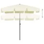 Sombrilla de playa amarillo arena 200x125 cm de vidaXL, Sombrillas - Ref: Foro24-314727, Precio: 47,52 €, Descuento: %