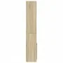 Aparador alto madera de ingeniería roble Sonoma 63x33x180 cm de , Librerías y estanterías - Ref: Foro24-3309602, Precio: 90,0...