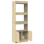 Hoher Schrank aus Sonoma-Eichen-Ingenieurholz 63x33x180 cm. von , Bücherregale und Regale - Ref: Foro24-3309602, Preis: 91,11...