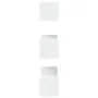 Wall shelf 3 units engineered wood white by , Shelves and shelves - Ref: Foro24-853308, Price: 17,81 €, Discount: %