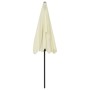 Sand yellow beach umbrella 200x125 cm by vidaXL, Umbrellas - Ref: Foro24-314727, Price: 44,53 €, Discount: %