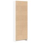 Weißes Regal aus Ingenieurholz 60x24x176 cm von , Bücherregale und Regale - Ref: Foro24-857821, Preis: 71,38 €, Rabatt: %