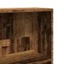 Engineered wood bookshelf in aged color, 60x24x176 cm by , Bookcases and shelves - Ref: Foro24-857828, Price: 73,92 €, Discou...