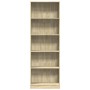 Ingenieurholzregal Sonoma-Eiche 60x24x176 cm von , Bücherregale und Regale - Ref: Foro24-857823, Preis: 74,09 €, Rabatt: %