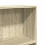 Engineered wood bookshelf in Sonoma oak, 60x24x176 cm. by , Bookcases and shelves - Ref: Foro24-857823, Price: 72,41 €, Disco...