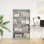 Ingenieurholzregal in Sonoma-Grau 80x24x143 cm von , Bücherregale und Regale - Ref: Foro24-857849, Preis: 59,08 €, Rabatt: %