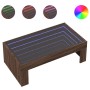 Couchtisch mit Infinity LED in Eichenbraun 90x50x30 cm von , Couchtisch - Ref: Foro24-847622, Preis: 101,52 €, Rabatt: %